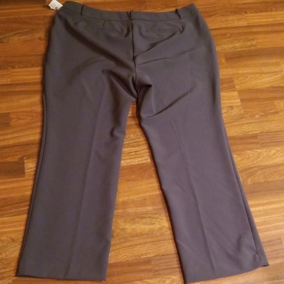 New Gray Worthington Perfect Trousers Sz. 20W - Picture 4 of 7